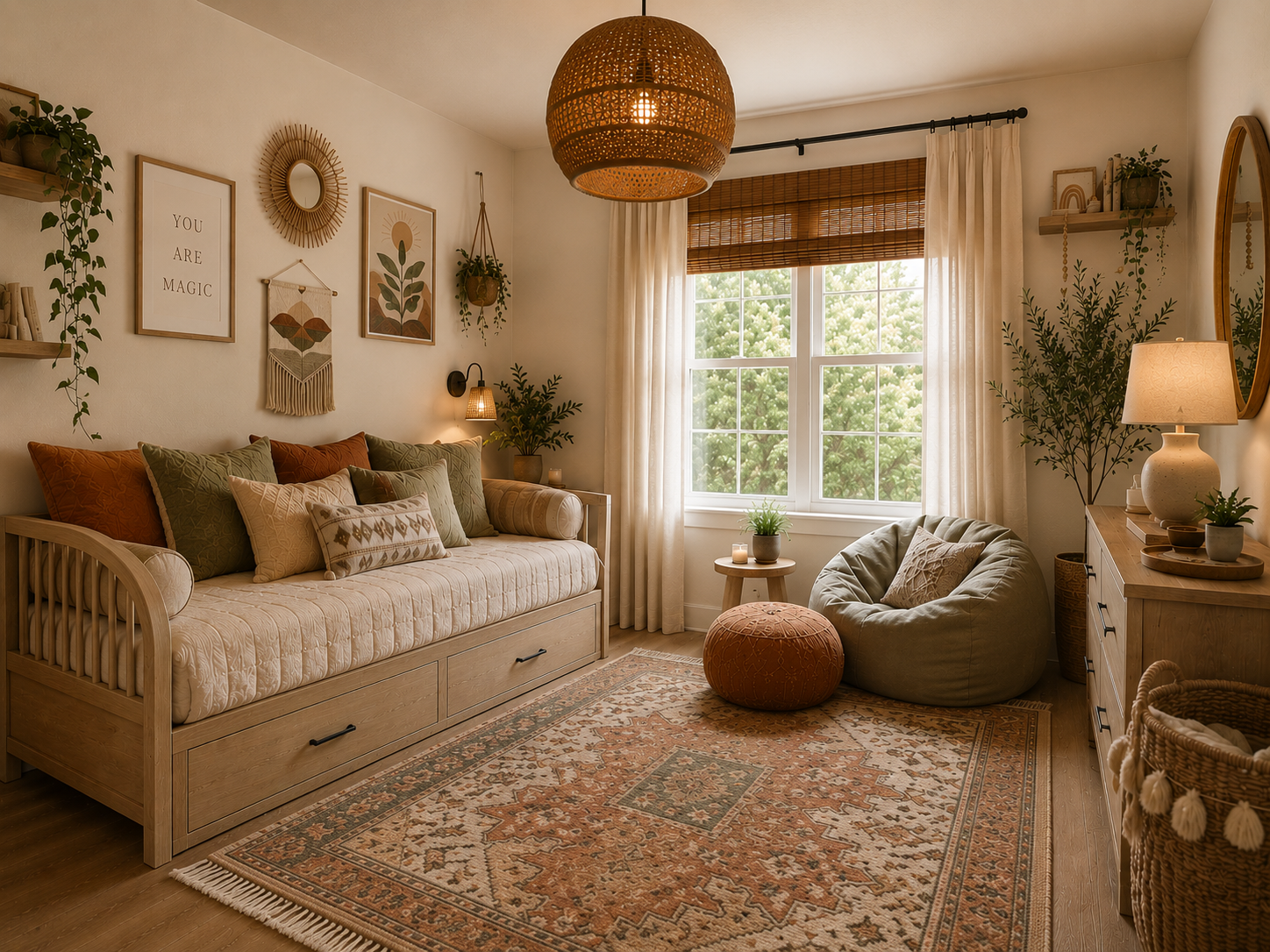 Bohemian kids kids guest rooms